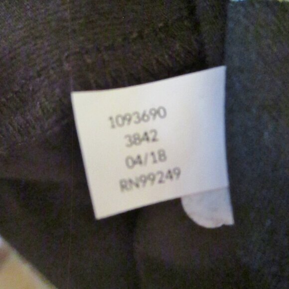 NWT Catherines AnyWear Womens Brown Pull On Slim Leg Pants Pockets Size 3X-26/28 - Picture 14 of 14